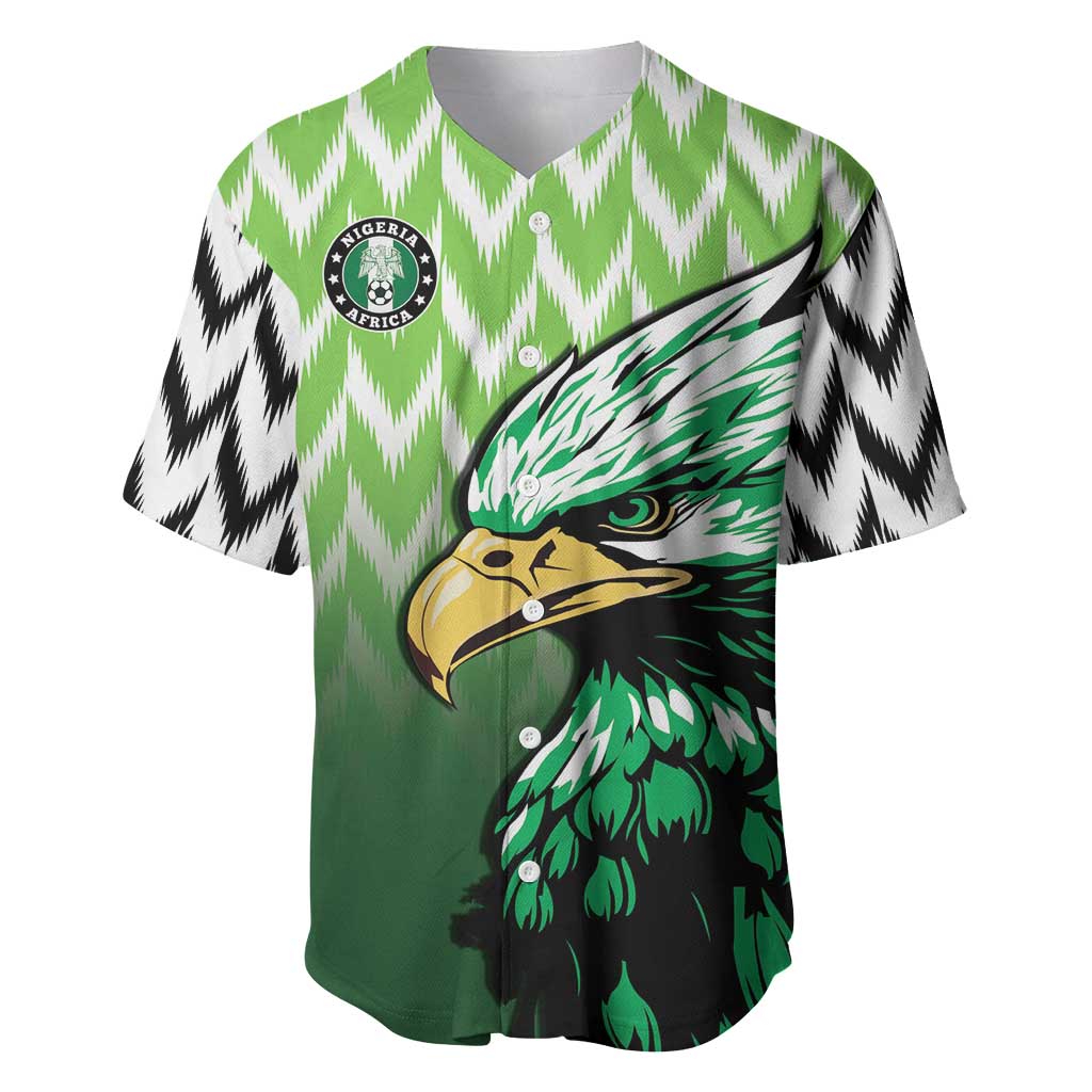 Custom Nigeria Football Baseball Jersey The Super Eagles Rise