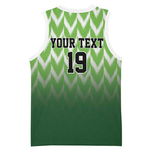 Custom Nigeria Football Basketball Jersey The Super Eagles Rise