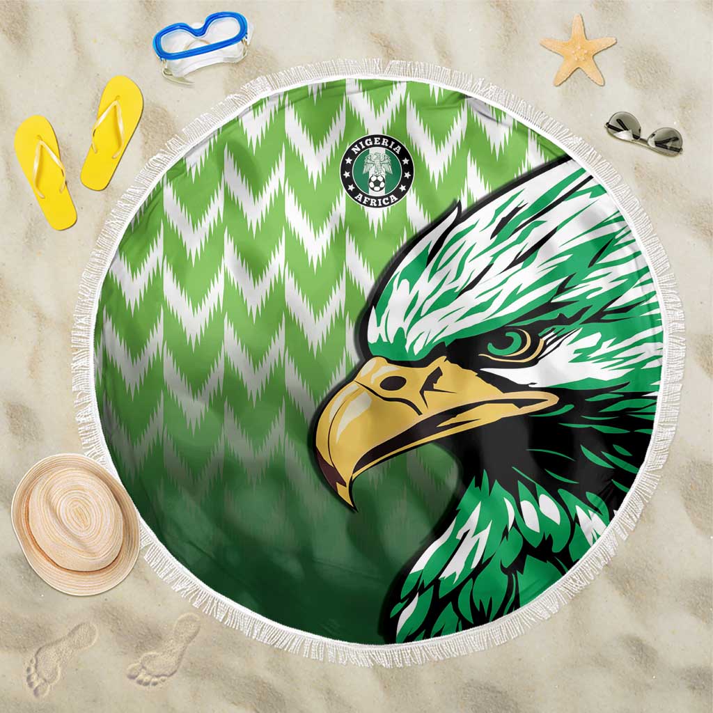 Nigeria Football Beach Blanket The Super Eagles Rise
