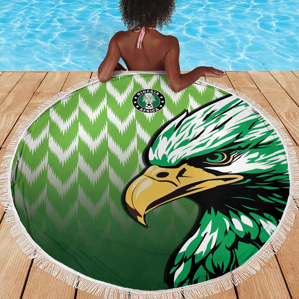 Nigeria Football Beach Blanket The Super Eagles Rise