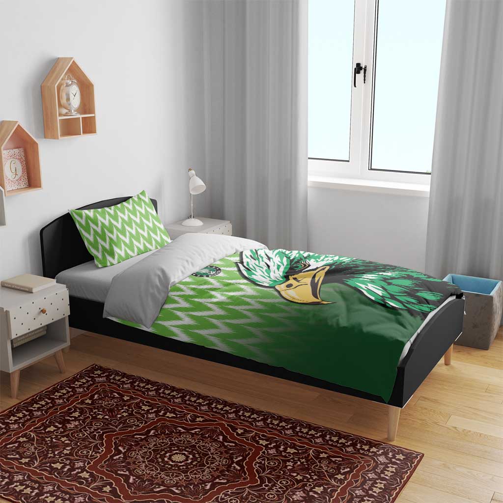 Nigeria Football Bedding Set The Super Eagles Rise