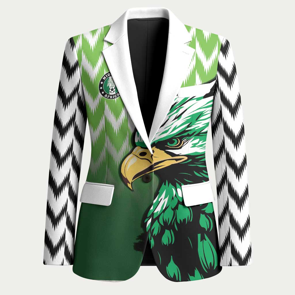 Custom Nigeria Football Blazer The Super Eagles Rise