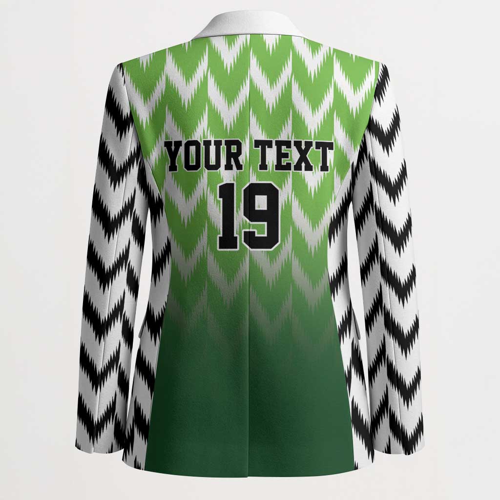 Custom Nigeria Football Blazer The Super Eagles Rise