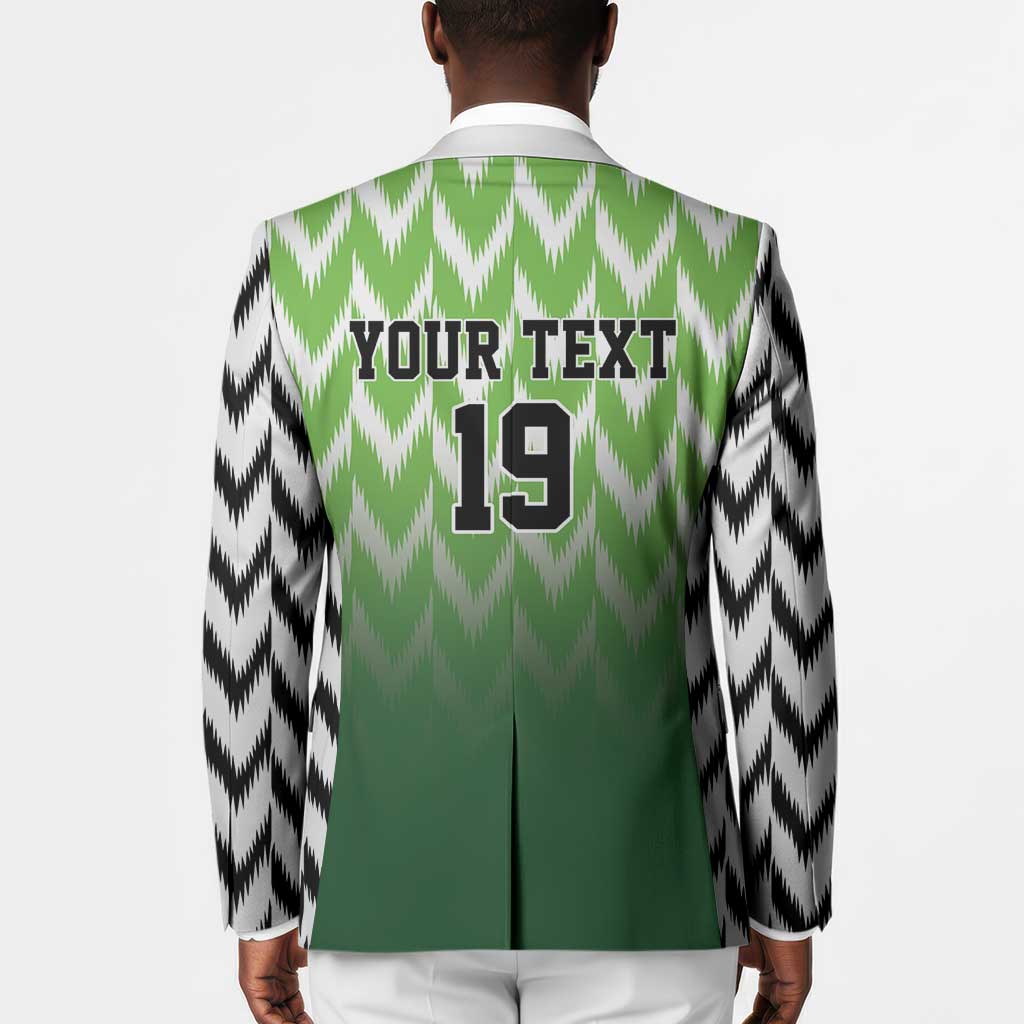 Custom Nigeria Football Blazer The Super Eagles Rise