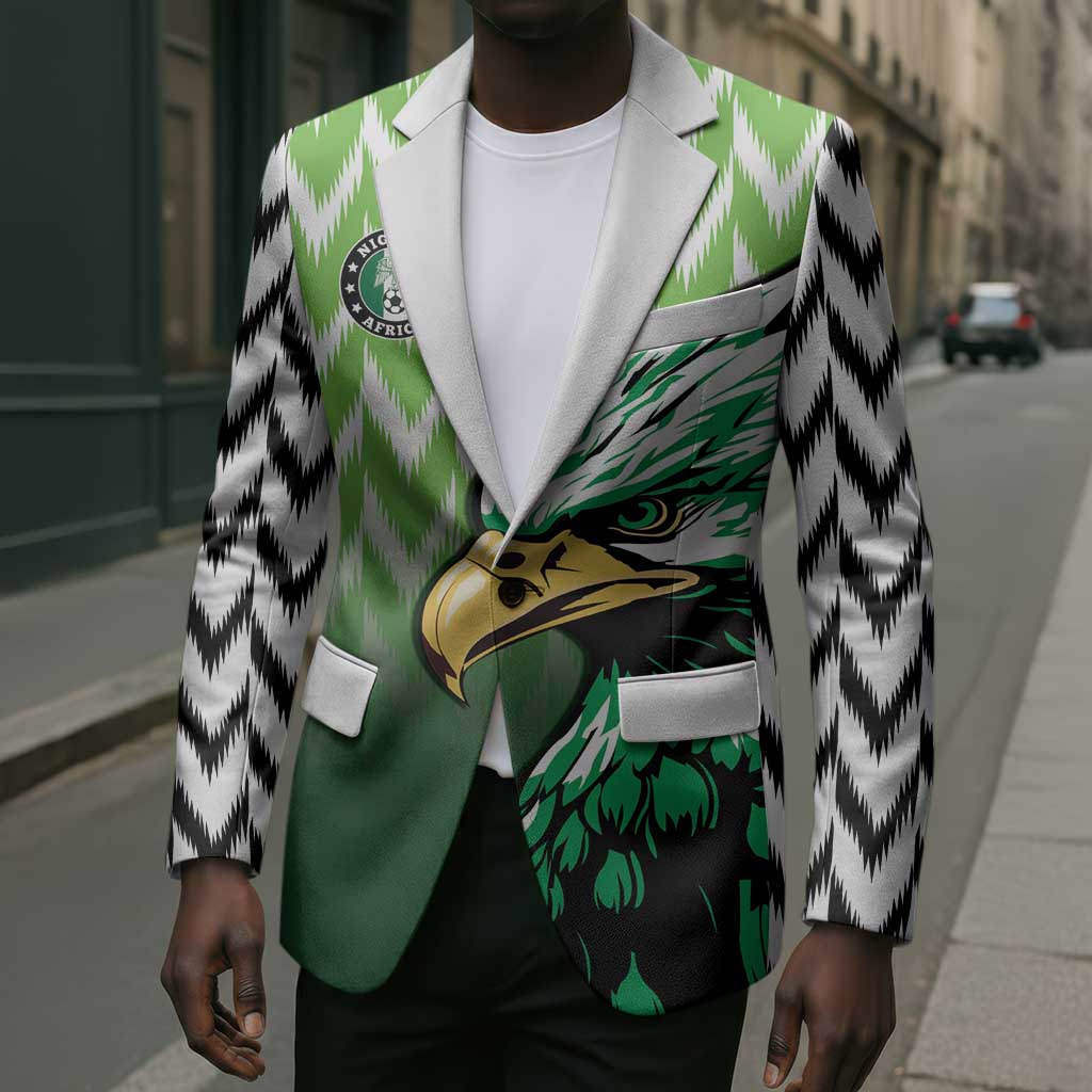 Custom Nigeria Football Blazer The Super Eagles Rise