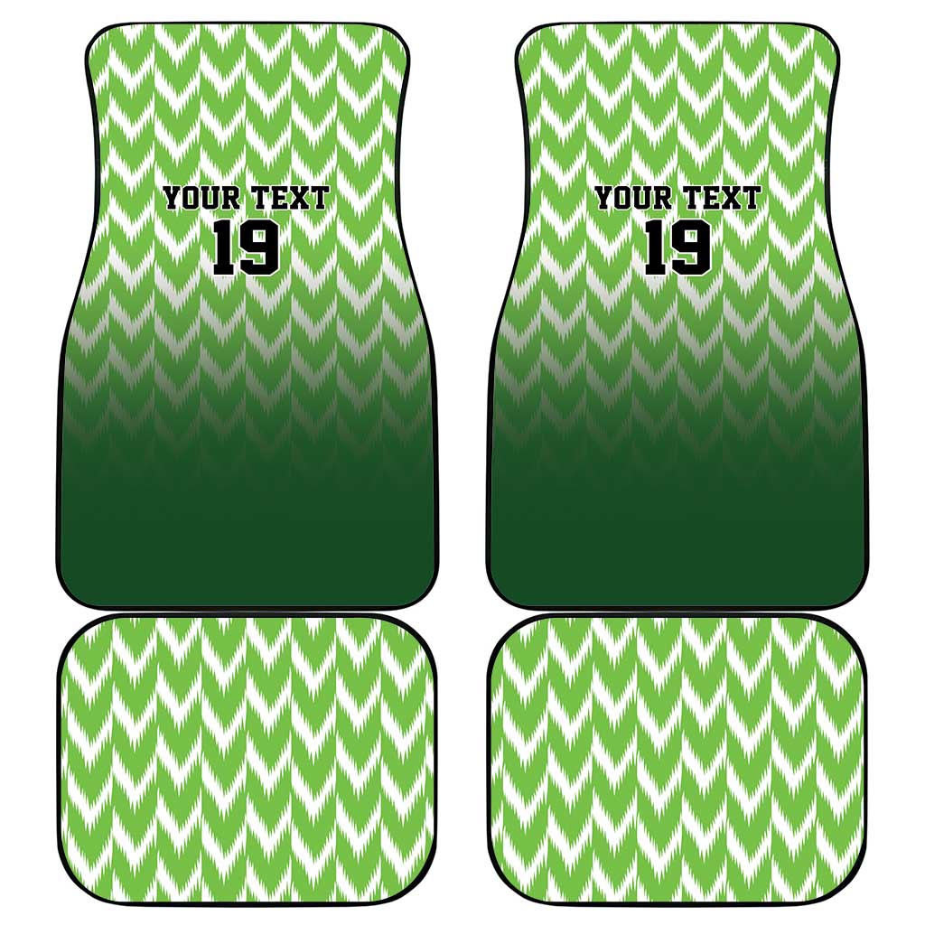 Custom Nigeria Football Car Mats The Super Eagles Rise