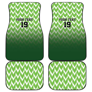 Custom Nigeria Football Car Mats The Super Eagles Rise