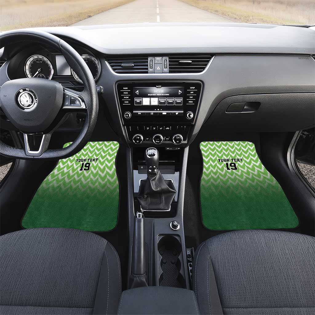 Custom Nigeria Football Car Mats The Super Eagles Rise