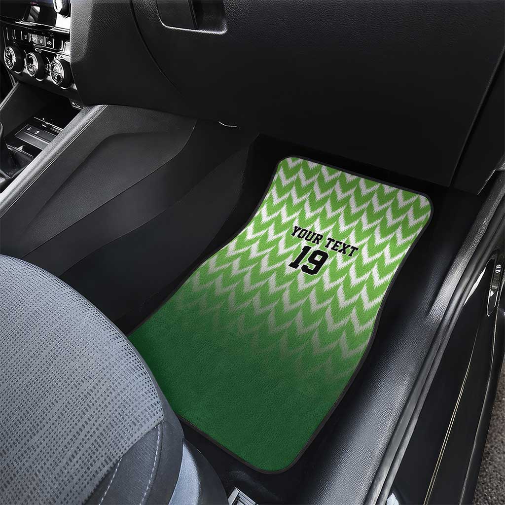 Custom Nigeria Football Car Mats The Super Eagles Rise
