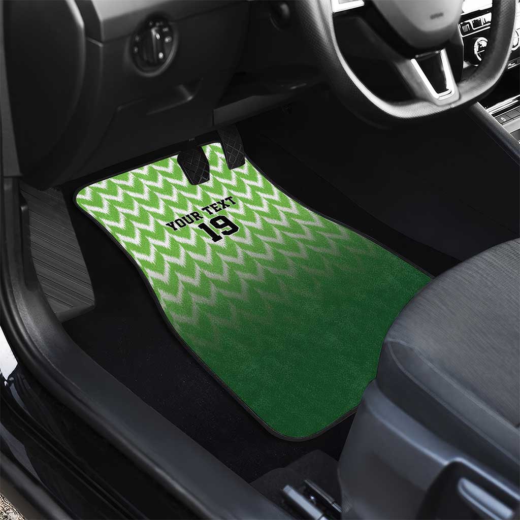 Custom Nigeria Football Car Mats The Super Eagles Rise