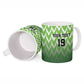 Custom Nigeria Football Ceramic Mug The Super Eagles Rise