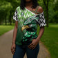 Custom Nigeria Football Cross Shoulder Shirt The Super Eagles Rise
