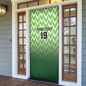 Custom Nigeria Football Door Cover The Super Eagles Rise