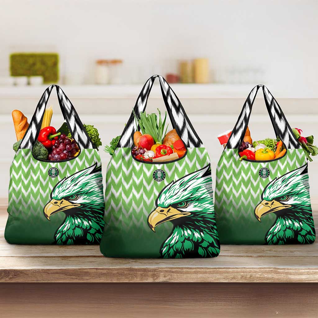 Nigeria Football Grocery Bag The Super Eagles Rise