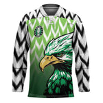Custom Nigeria Football Hockey Jersey The Super Eagles Rise