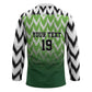 Custom Nigeria Football Hockey Jersey The Super Eagles Rise