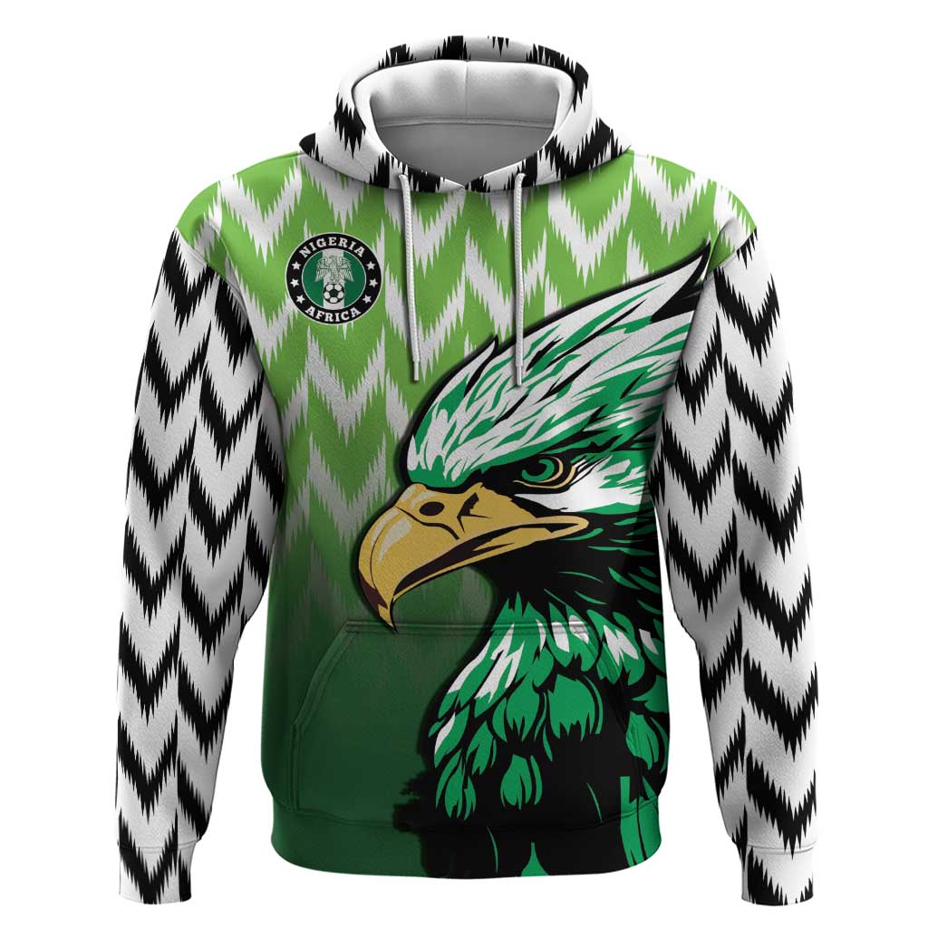 Custom Nigeria Football Hoodie The Super Eagles Rise