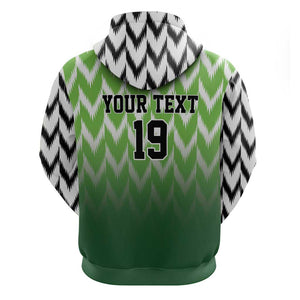 Custom Nigeria Football Hoodie The Super Eagles Rise