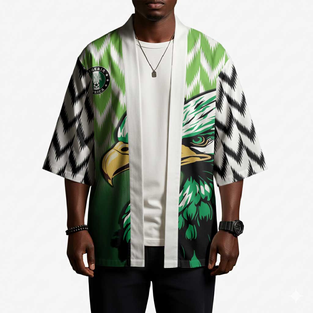 Custom Nigeria Football Kimono The Super Eagles Rise