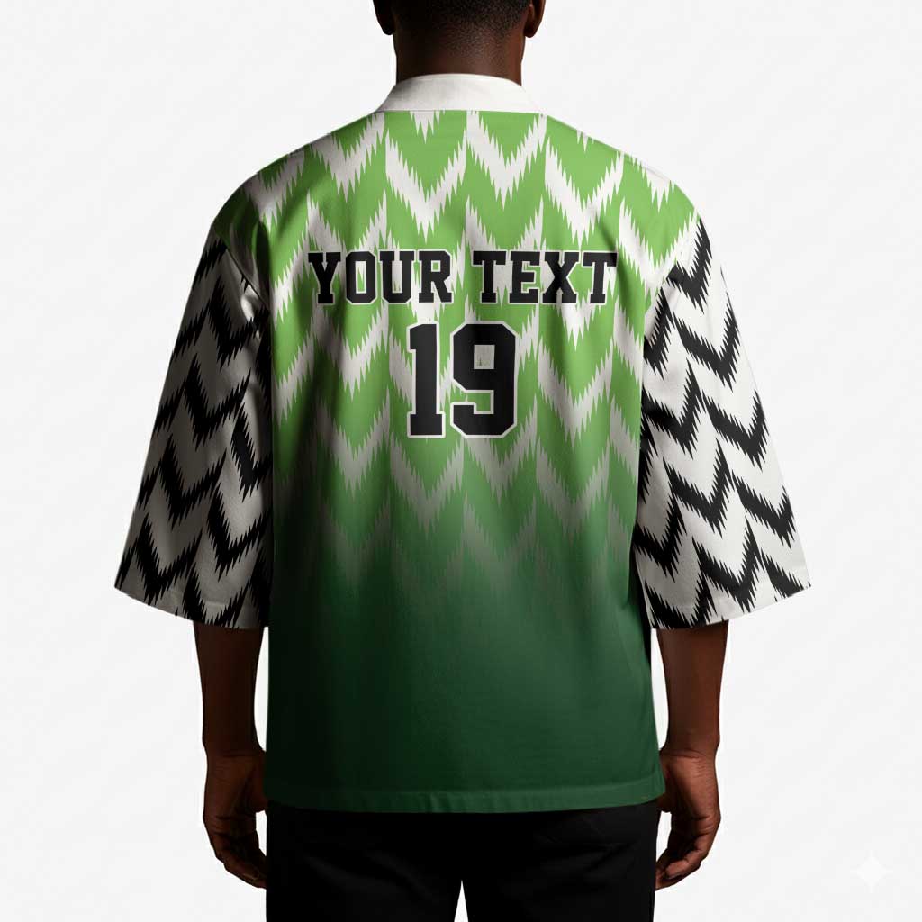 Custom Nigeria Football Kimono The Super Eagles Rise