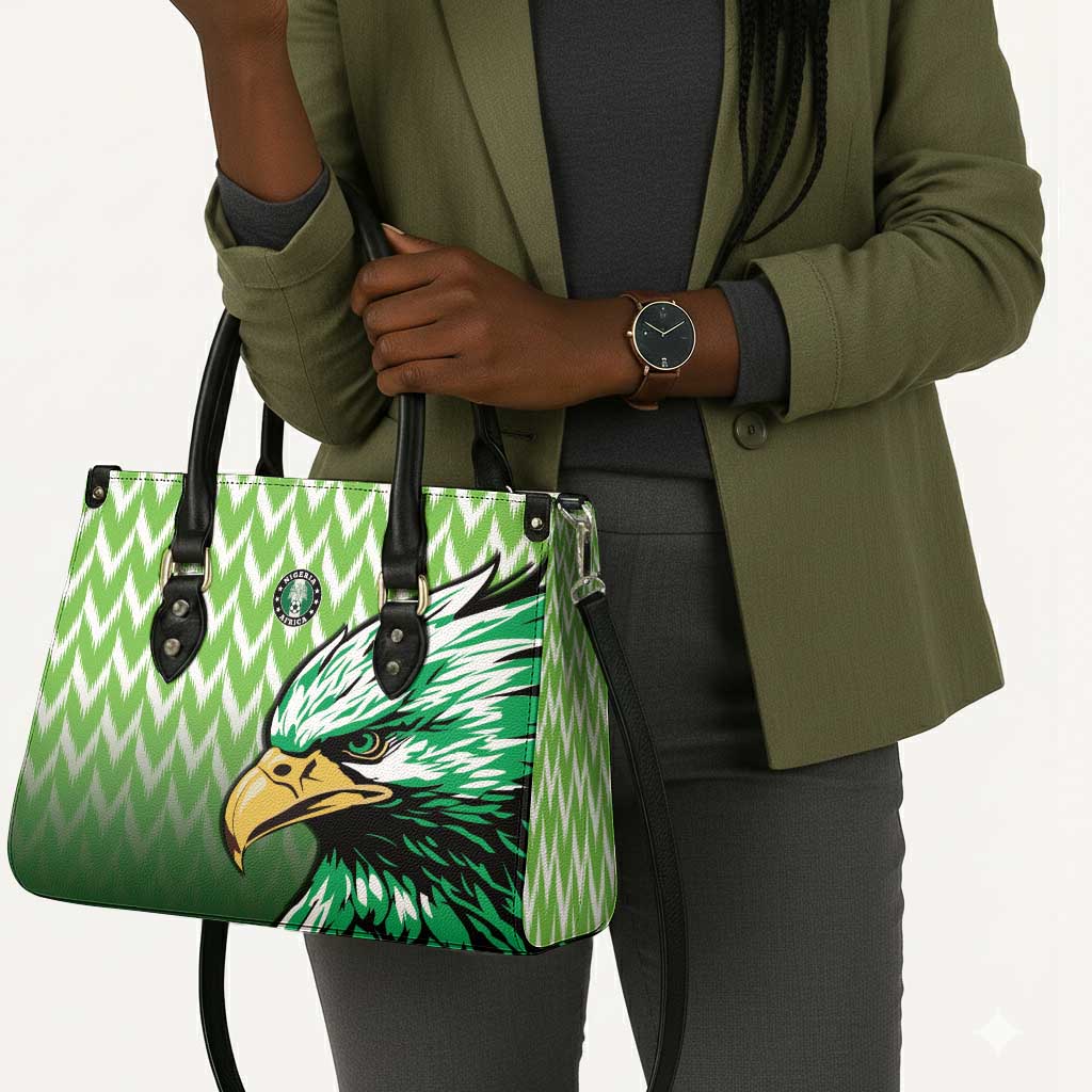 Nigeria Football Leather Bag The Super Eagles Rise