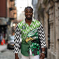 Custom Nigeria Football Long Sleeve Button Shirt The Super Eagles Rise
