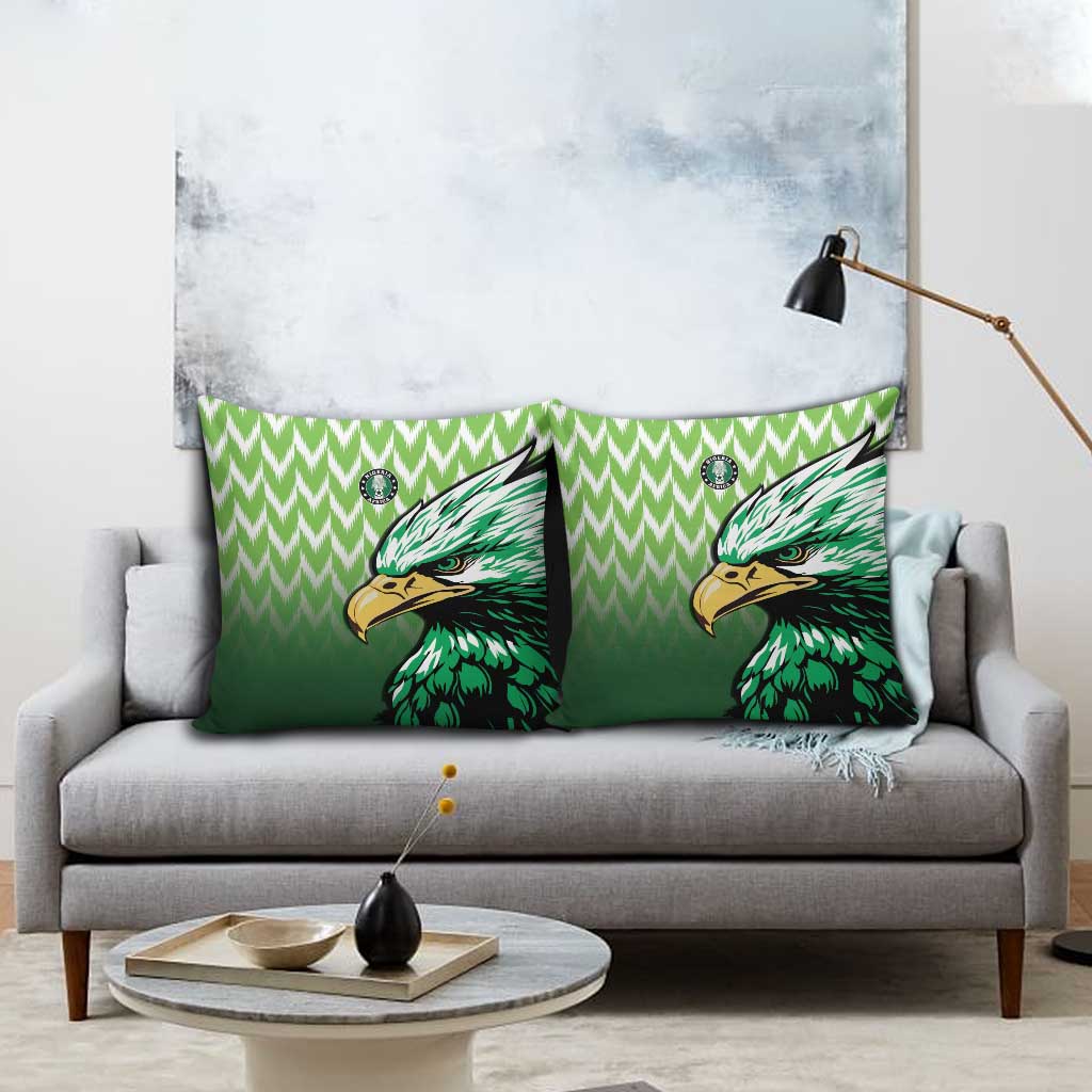 Nigeria Football Pillow Cover The Super Eagles Rise