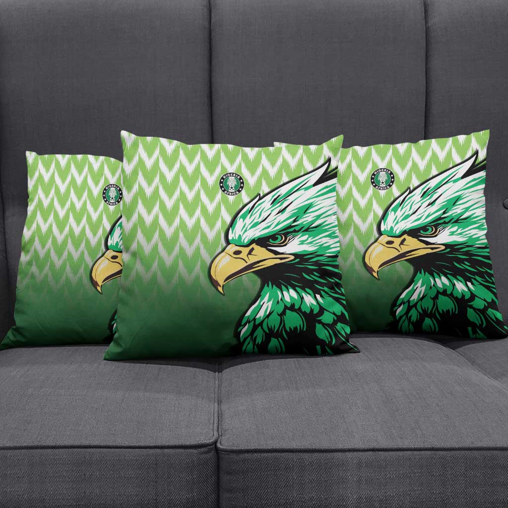 Nigeria Football Pillow Cover The Super Eagles Rise