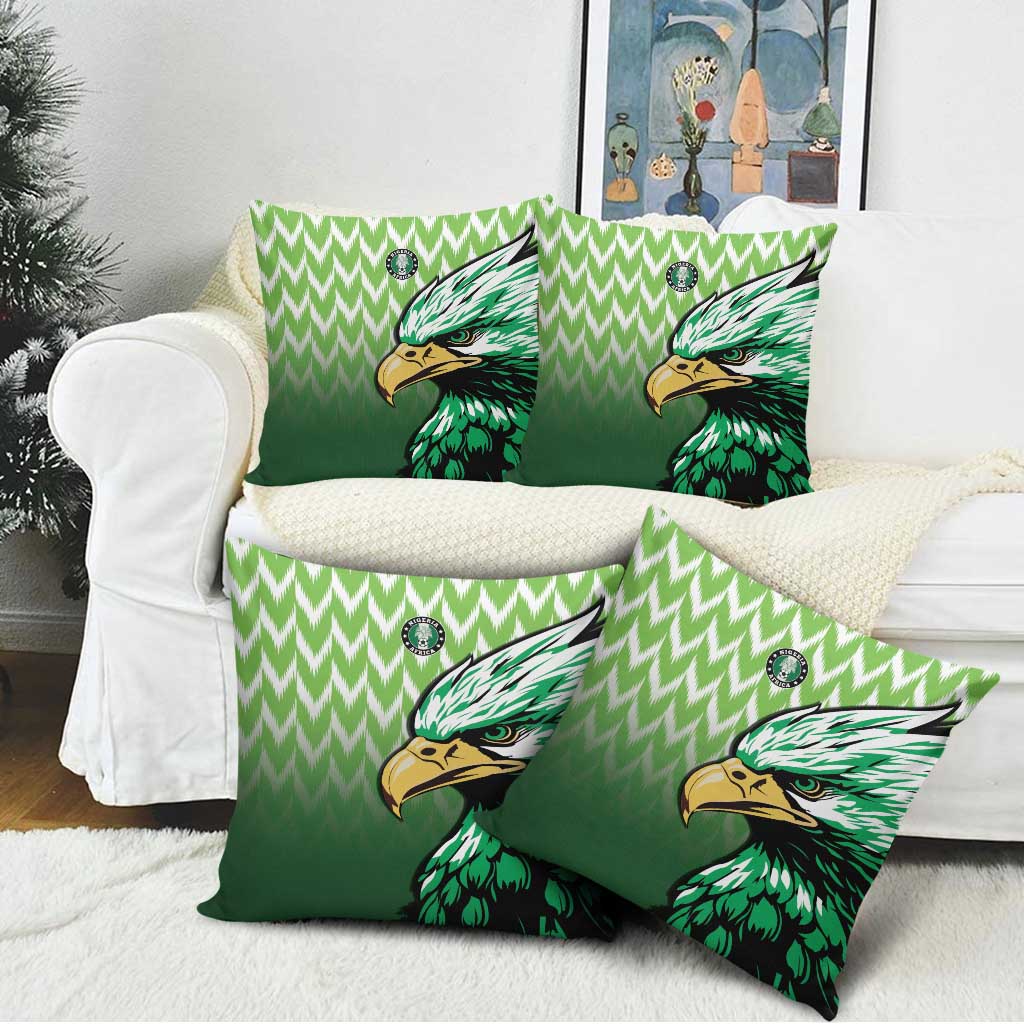 Nigeria Football Pillow Cover The Super Eagles Rise