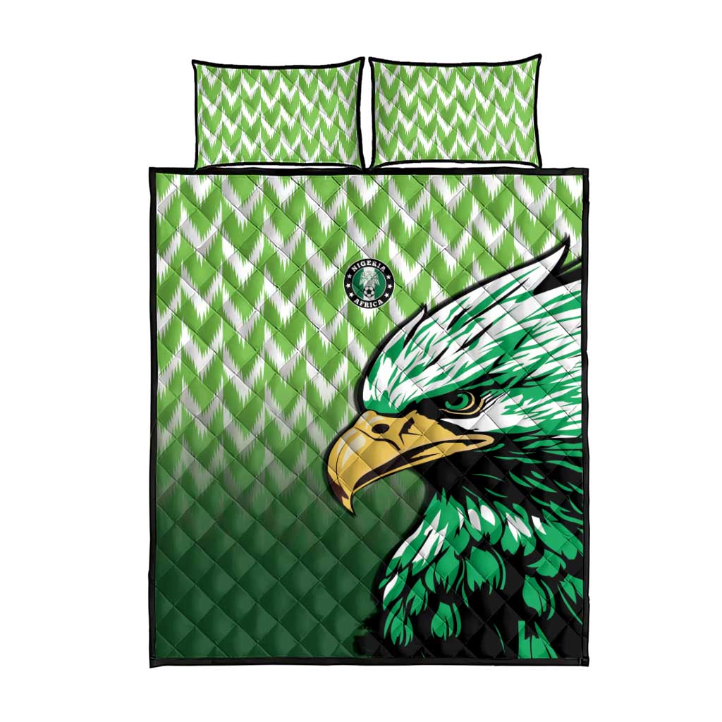 Nigeria Football Quilt Bed Set The Super Eagles Rise