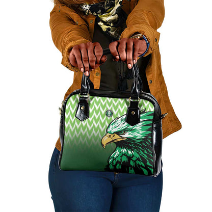 Nigeria Football Shoulder Handbag The Super Eagles Rise
