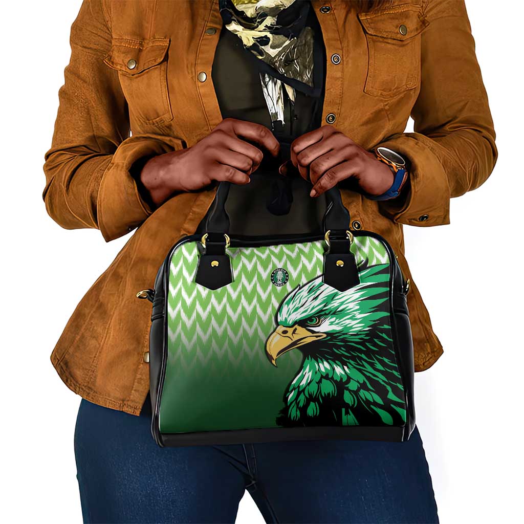 Nigeria Football Shoulder Handbag The Super Eagles Rise