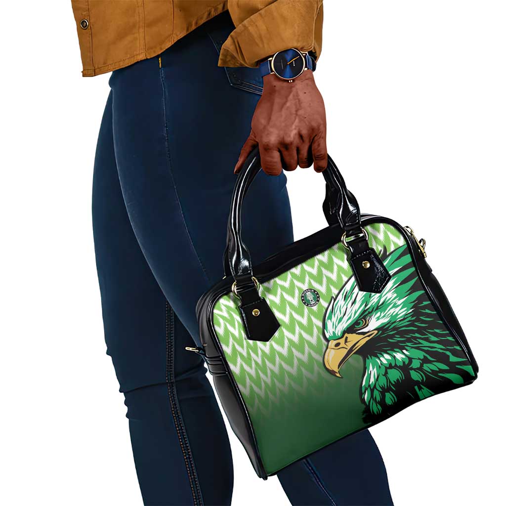 Nigeria Football Shoulder Handbag The Super Eagles Rise