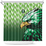 Nigeria Football Shower Curtain The Super Eagles Rise