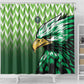 Nigeria Football Shower Curtain The Super Eagles Rise