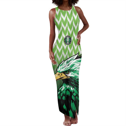Custom Nigeria Football Tank Maxi Dress The Super Eagles Rise