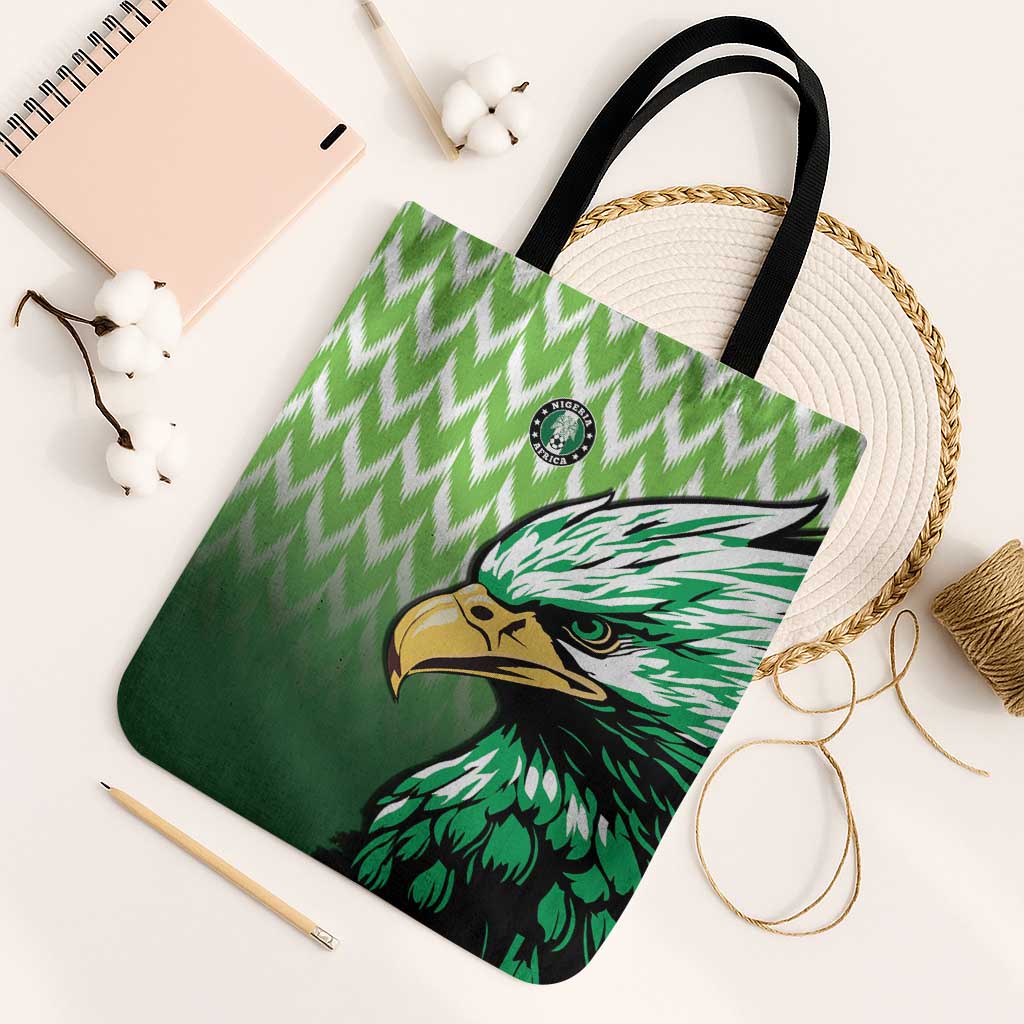 Nigeria Football Tote Bag The Super Eagles Rise