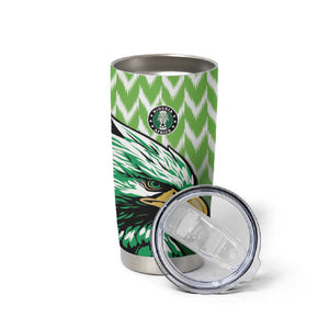 Custom Nigeria Football Tumbler Cup The Super Eagles Rise
