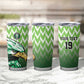 Custom Nigeria Football Tumbler Cup The Super Eagles Rise