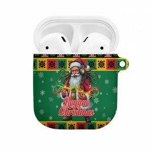Afro-Jamaicans Christmas AirPods Case Reggae Santa with Dreadlocks Design