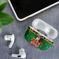Afro-Jamaicans Christmas AirPods Case Reggae Santa with Dreadlocks Design