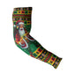 Afro-Jamaicans Christmas Arm Sleeves Reggae Santa with Dreadlocks Design