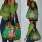 Afro-Jamaicans Christmas Grocery Bag Reggae Santa with Dreadlocks Design - African Pride