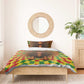 Afro-Jamaicans Reggae Lion Bedding Set Reggae Optical 3D Illusion - African Pride