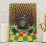 Afro-Jamaicans Reggae Witch Canvas Wall Art Reggae Optical 3D Illusion - African Pride