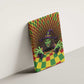 Afro-Jamaicans Reggae Witch Canvas Wall Art Reggae Optical 3D Illusion - African Pride