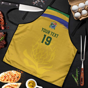Custom South Africa Football Apron Road To Champions Dream - African Pride