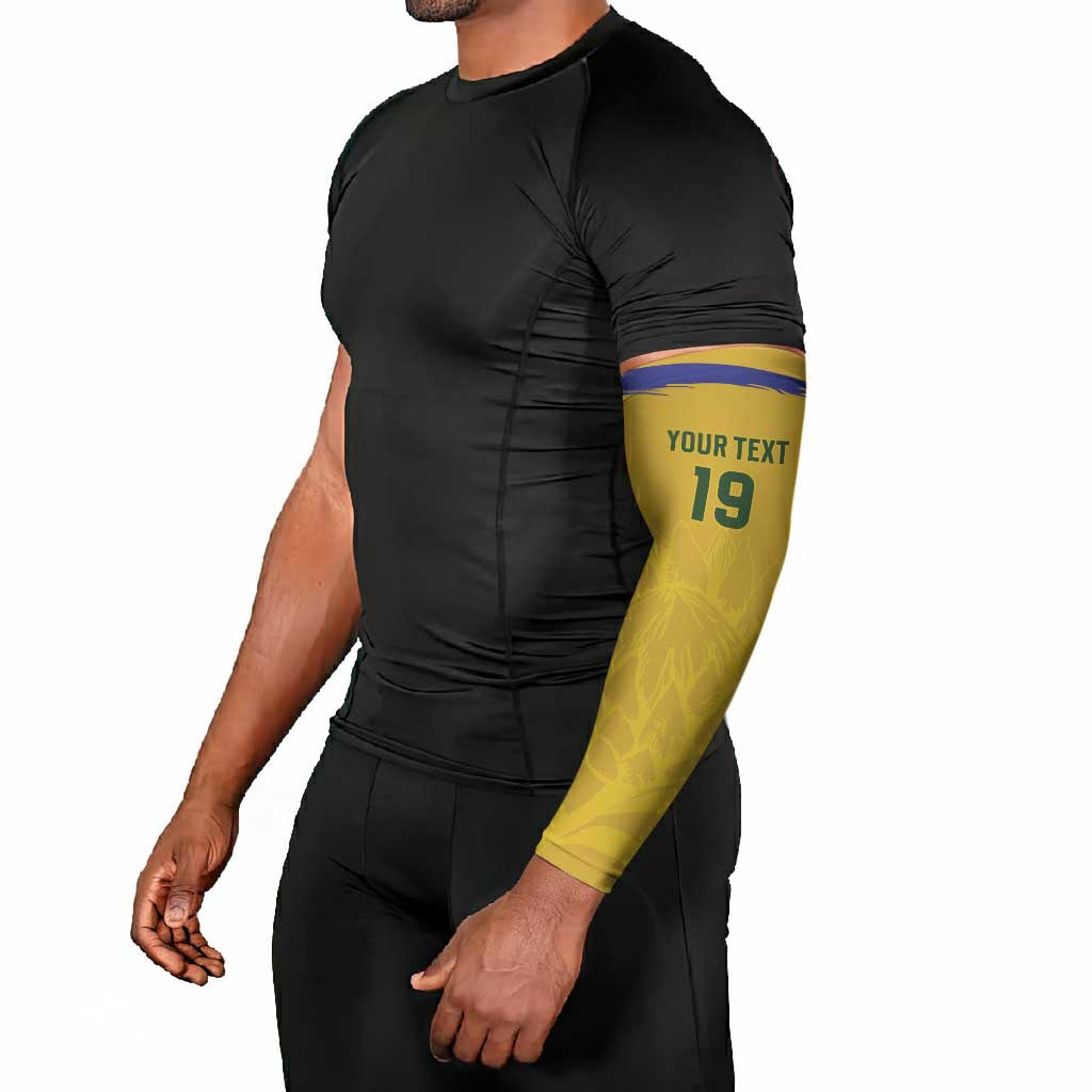 Custom South Africa Football Arm Sleeves Road To Champions Dream - African Pride