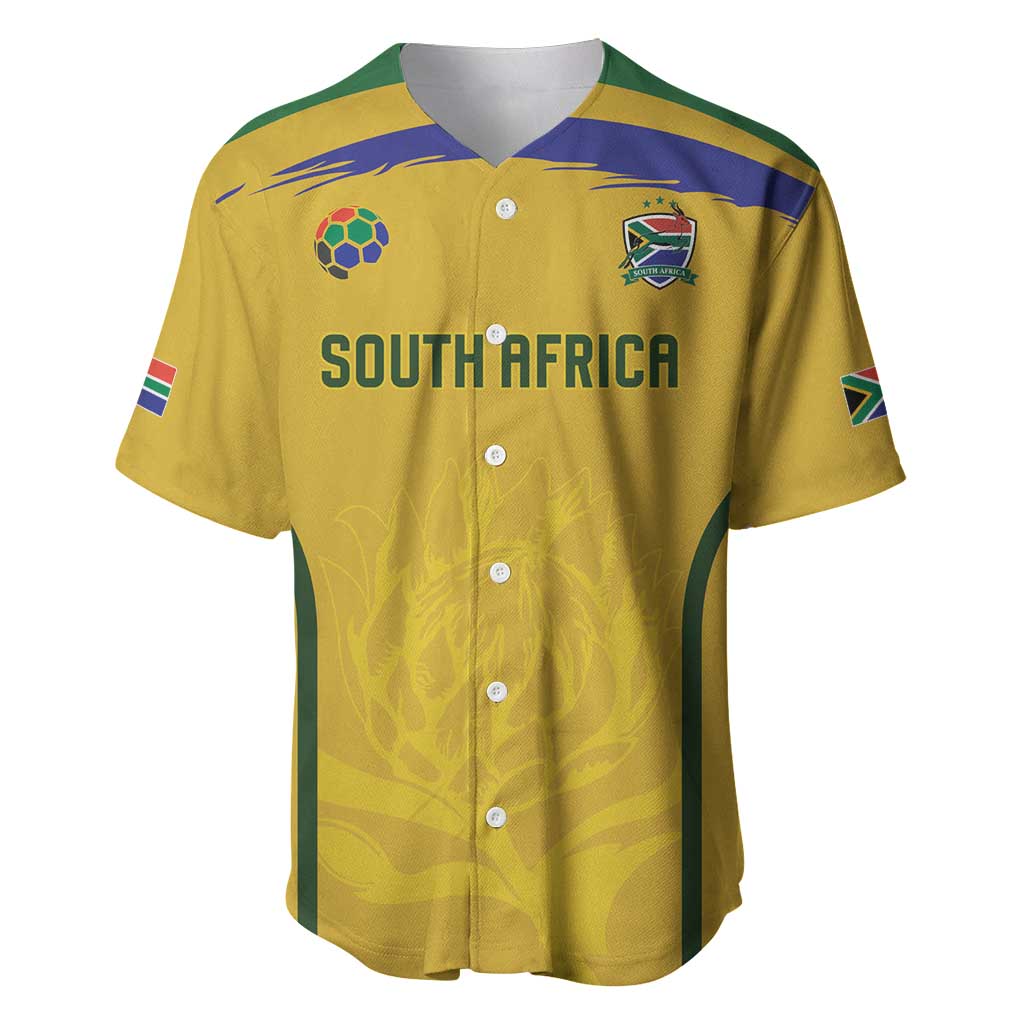 Custom South Africa Football Baseball Jersey Road To Champions Dream LT19