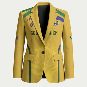 Custom South Africa Football Blazer Road To Champions Dream - African Pride
